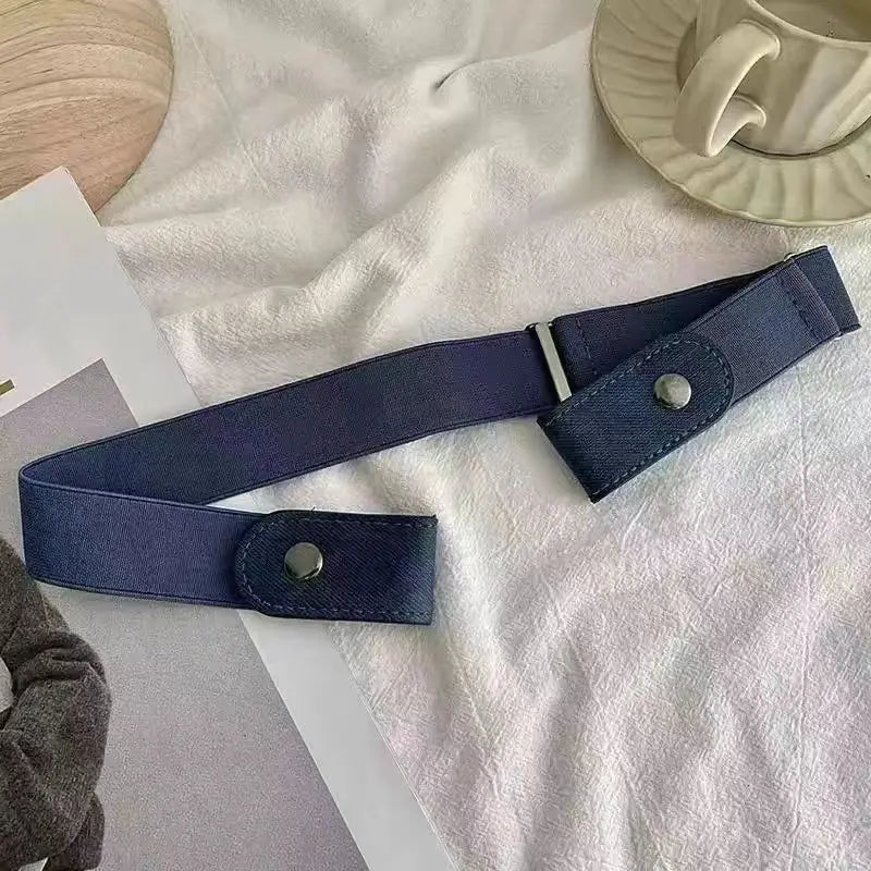 Belts for Women Buckle-Free Waist Jeans Pants No Buckle Stretch Elastic Waist Women Belt Invisible Belt DropShipping