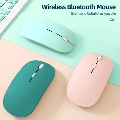 Wireless Bluetooth Mouse For iPad Samsung Huawei Lenovo MiPad Android Windows Tablet Battery Mouse For Laptop Notebook Computer