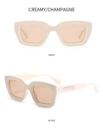 2023 Retro Square Sunglasses UV400 Protection Fashion Eyewear for Men Women Outdoor Shades