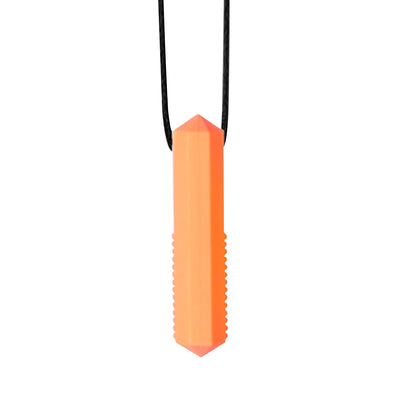 1pcs Silicone Teether Kids Chew Necklace Sensory Chewy Pendant Oral Motor Toys Therapy Tools for Autism ADHD chidren's goods