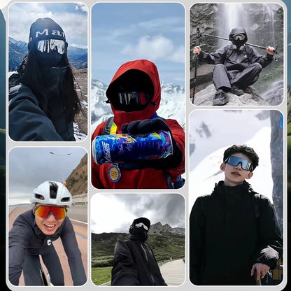 1/2/8pcsPolarized Cycling Sunglasses Outdoor Sport Cycling Riding Running Skiing Goggle Windproof Fishing Eyewear for Men Women
