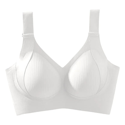 Women Maternity Bra Non Slip Shoulder Strap Bralette Simple and Casual No Underwire Padded Full Cup Size Adjustable Underwear