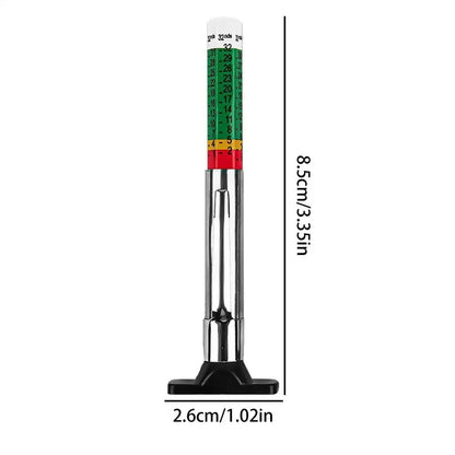 2/5/10Pcs Car Tyre Measuring Pen 25mm Universal Tire Tread Pattern Depth Measuring Tool AutomotiveTire Depth Gauge