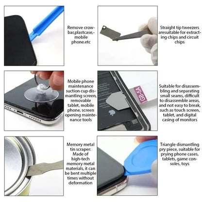 22 In 1 Universal Phone Repair Tools Kit Set Mobile Phone iPad Laptop Screwdriver Maintenance Kit Repair Tools Opening Set