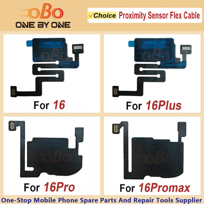 Proximity Light Sensor Flex Cable for iPhone 16 Plus Pro Max Replacement part (1PC)
