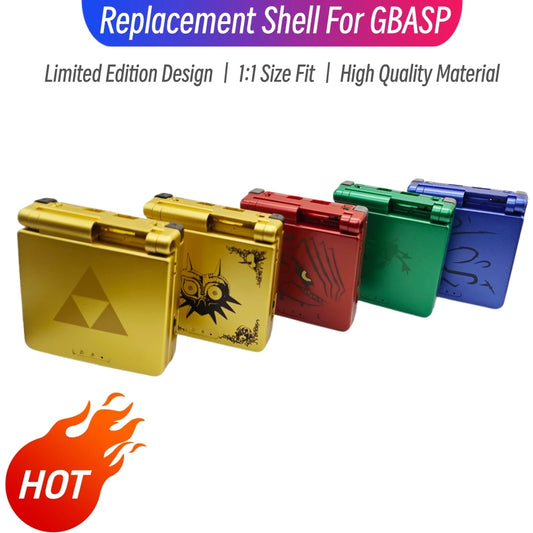 Multiple Colors DIY Case For GBA SP Housing Cover Case For GBASP Shell Limited Edition Repair Replacement Shell Accessories