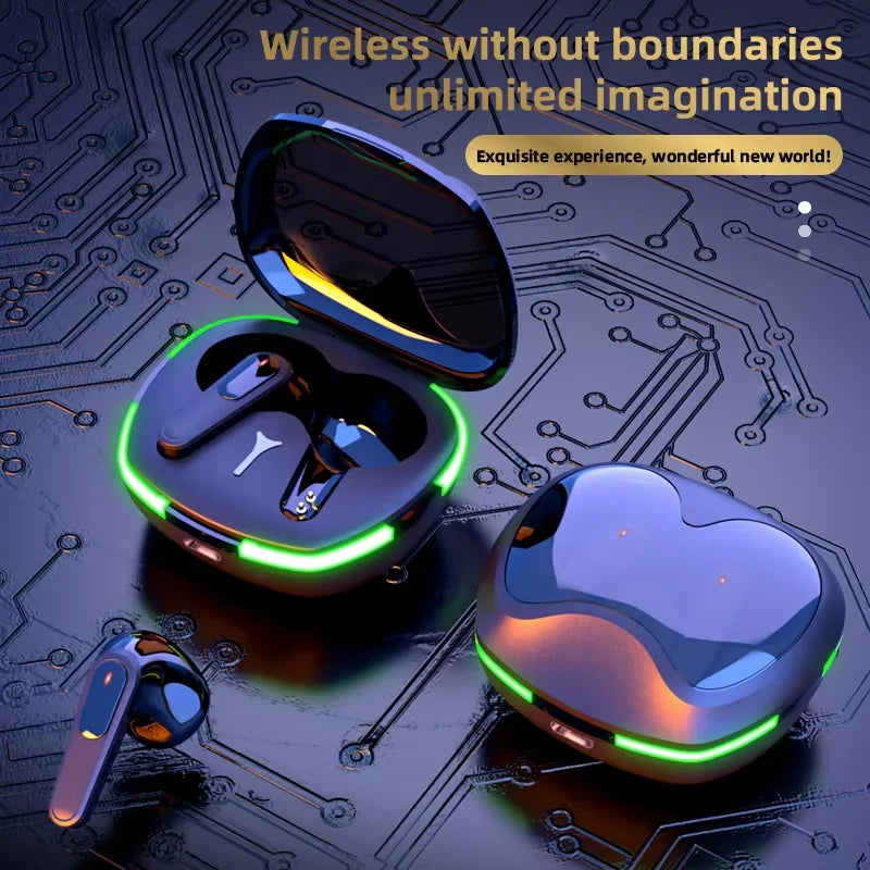#TWS Wireless Bluetooth Headset With Mic Earbuds Noise Cancelling Stereo Earphones HiFi Stereo Sports Earbuds For Smartphones