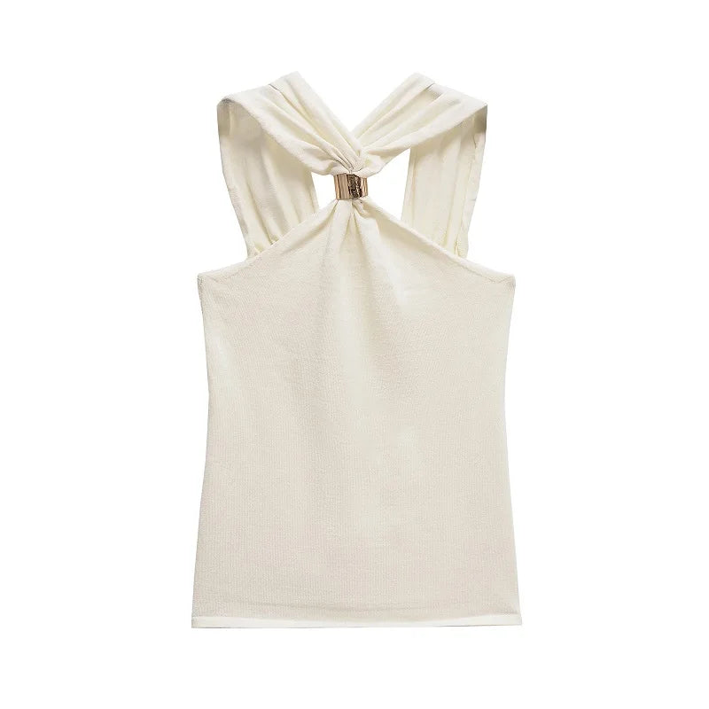 MUJER Halter Corset Top Women off Shoulder Crop Top Female Sexy Backless Tube Tops for Women Summer Camisole Bustier Tops Woman