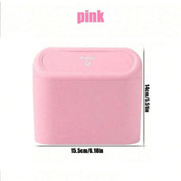 Pink Trash Can