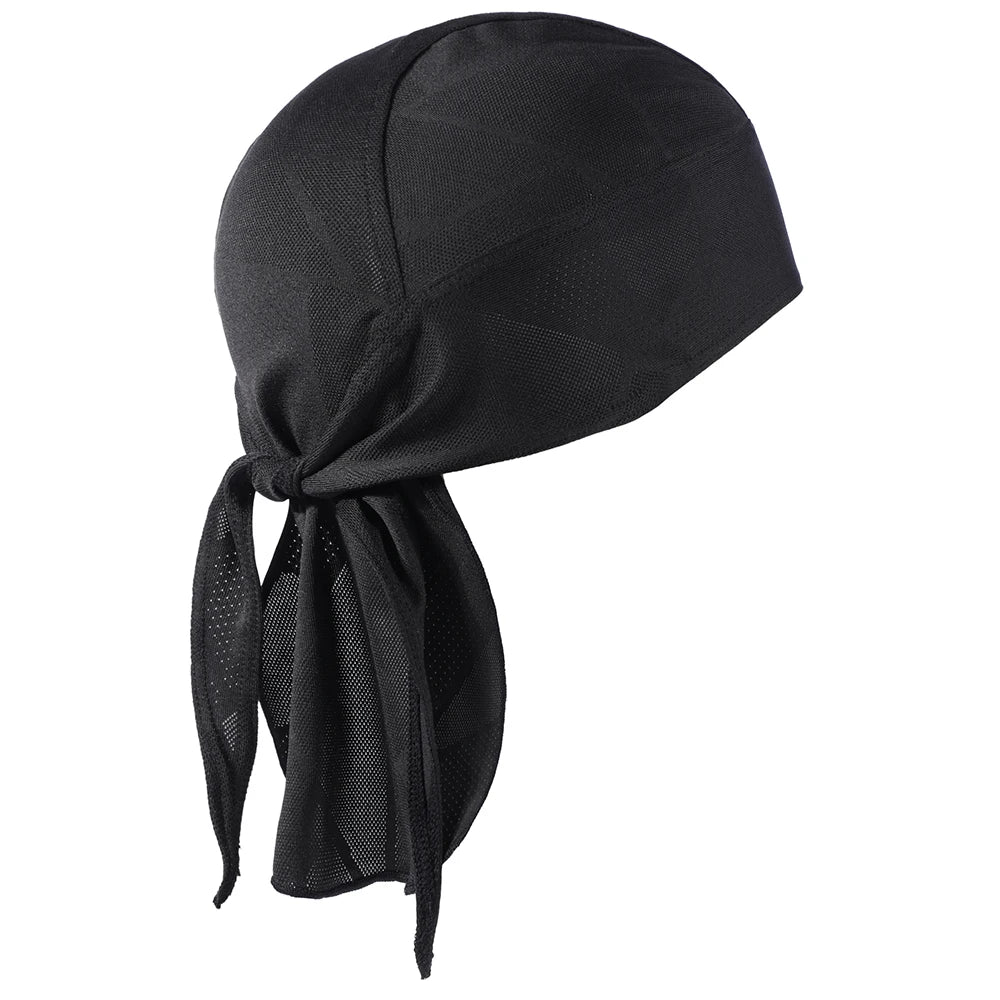 Summer Breathable Running Caps Pirate Hat Outdoor Sport Sun Protection Headscarf Cycling Helmet Liner Quick Dry Beanies Bandana