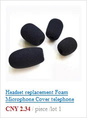 Oval Ear Pads For Headphones Covers Sponge Leather Foam Cushion 60*70 60*80 65*85 70*90 75*95 80*100 85*100 85*105 90*105 90*110