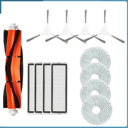 Compatible For Xiaomi Robot Vacuum S10+ / S10 Plus B105 Spare Parts Accessories Main Side Brush Hepa Filter Mop Rag Cloth