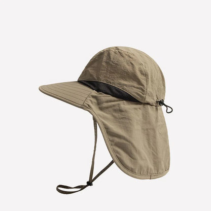 Outdoor Sun Protection Hats for Men and Women, Summer Neck Protection Against Ultraviolet Rays, Fisherman Hats, Camping and Moun