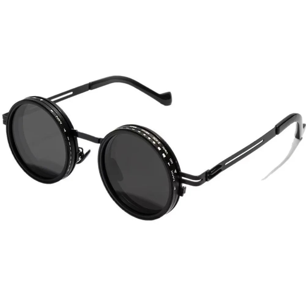 New ND2-400 Adjustable Dimming Glasses 9 Level ND Filter Fishing Sunglasses UV400 With Glasse Case Sunglasses Outdoor