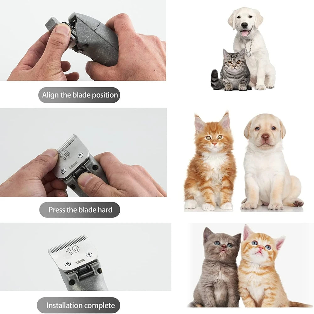 3F 4F 5F 7F 9# 10# 30# 40# 50# Professional Pet Dog Clipper Blade Fit Most Andis,Oster A5,wahl KM Clippers animals Clippers