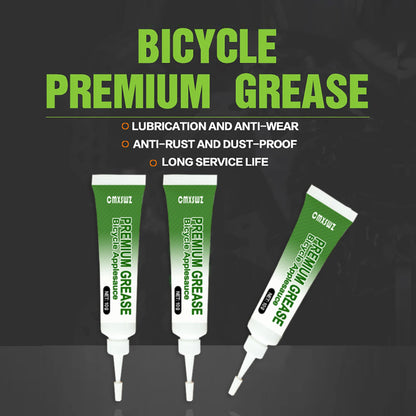 10g 1/3/5pcs Bicycle Lubricating Oil Green Effect Bearing Grease Hub Lubricants Lipid Elements