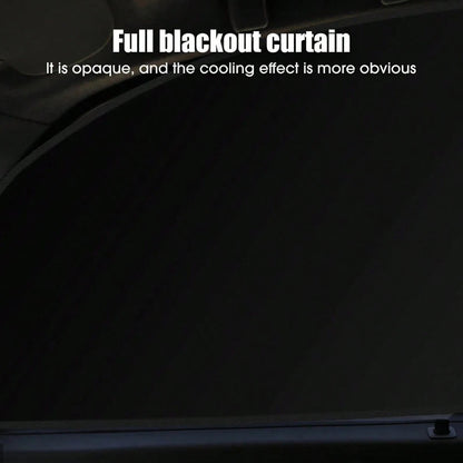 Magnetic curtain protectors, side window sunshades, UV protection, suitable for most models, universal in all seasons